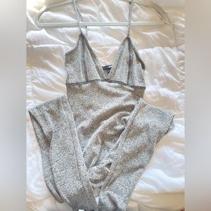Gray Jumpsuit